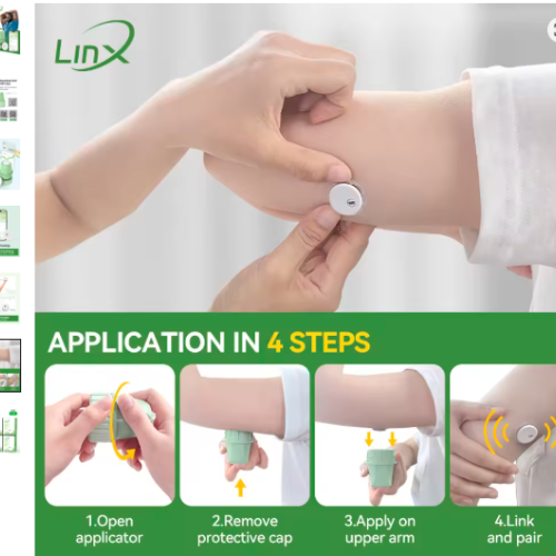 Micro tech Linx Glucose smart Monitoring.
